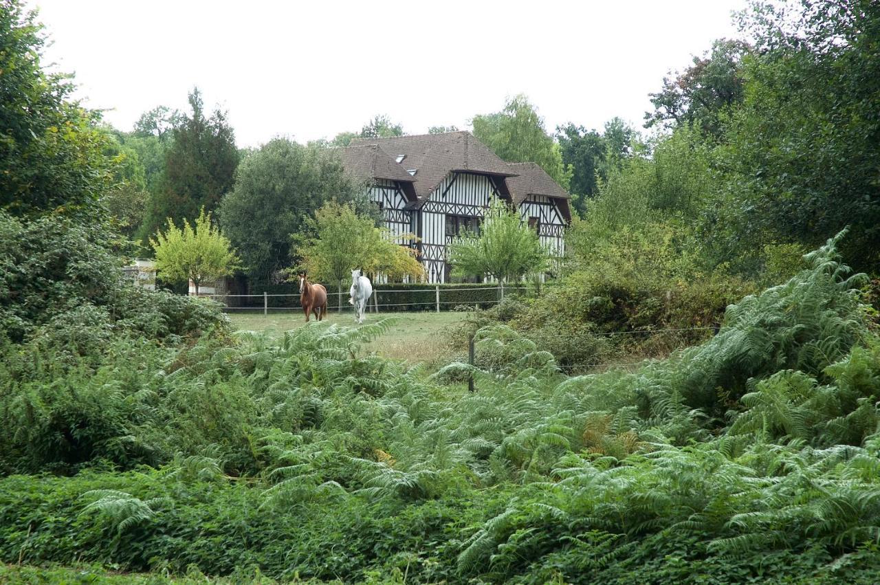 La Haye-Malherbe Le Pommier Doux, Maison D'Hote Du Domaine Du Chateau D'Argeronne מראה חיצוני תמונה