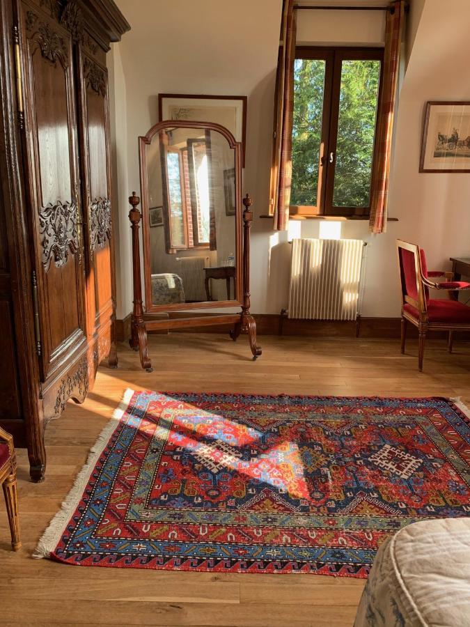 La Haye-Malherbe Le Pommier Doux, Maison D'Hote Du Domaine Du Chateau D'Argeronne מראה חיצוני תמונה