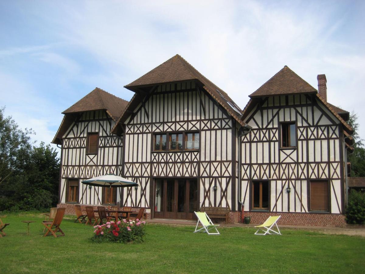 La Haye-Malherbe Le Pommier Doux, Maison D'Hote Du Domaine Du Chateau D'Argeronne מראה חיצוני תמונה